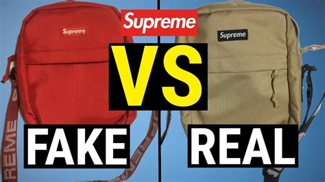 supreme 3m shoulder bag real vs fake|how to spot fake supreme.